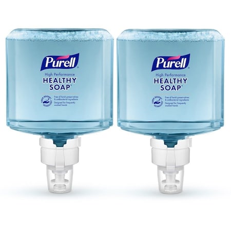 Purell Hand Soap, Series ES8, 1,200 mL, Foam, Fragrance Free, 2 PK 7785-02