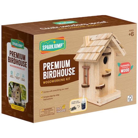 Sparkjump Birdhouse Building set PRMBDH04