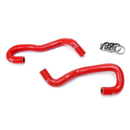 Hps Performance High Temp Reinforced Silicone Heater Coolant Hose Kit, Red, 57-1700-RED