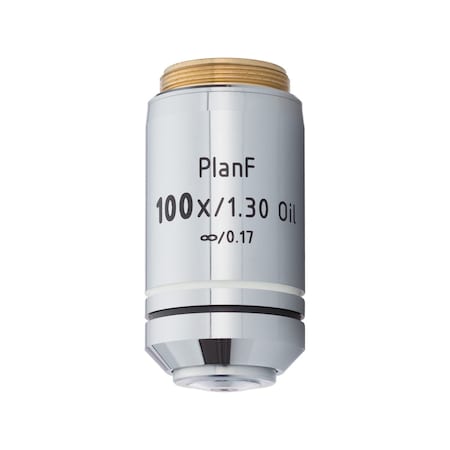 Amscope 100X (Oil) Infinity-corrected Plan Fluor Objective Lens PF100X-INF