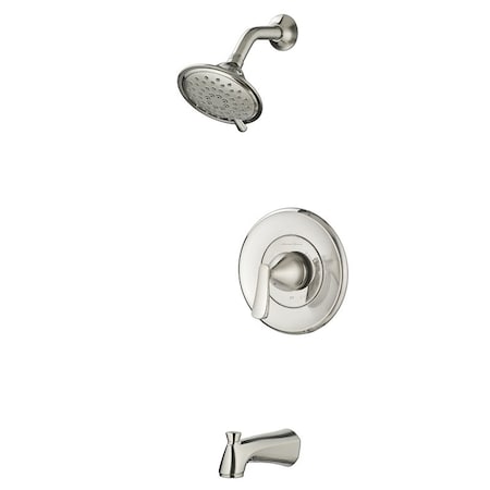 American Standard Chatfield Tub and Shower Trim Kit, Multi-Function Showerhead, 1.8 gpm Showerhead, Brass 7413508.295