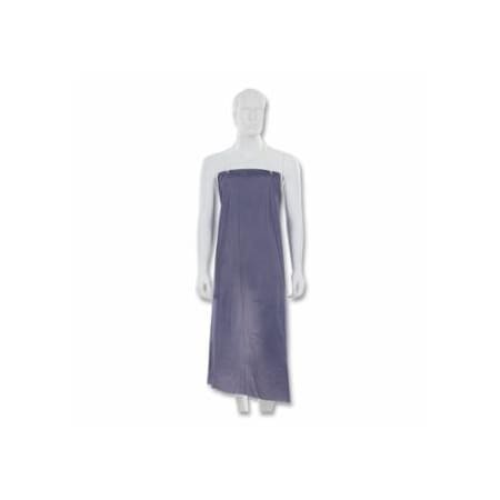 Mcr Safety (6DZ/CASE) 6 MIL BLUE VINYL APRON RAW EDGE 35 X, 12PK 611-O63R4