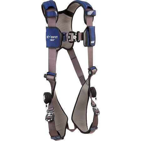 3M Dbi-Sala ExoFit(TM) X300 Fall Protection Harness, L, 420 lb, Quick-Connect Chest/ Quick-Connect Leg Straps 1113007