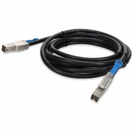 Add-On Addon 2.00M (6.6Ft) Sff-8644 Male To Sff-8644 Male Black Mini-Sas ADD-SFF8644-8644-2M