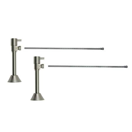 Mountain Plumbing Lavatory Kit - Lever 1/4 Turn Valve (MT516L) in PVD Brushed Bronze MT7122L-NL/PVDBB