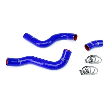 Hps Performance High Temp Reinforced Silicone Radiator Coolant Hose Kit, Blue, 57-2055-BLUE