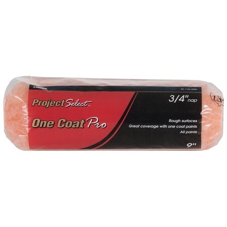 Linzer Roller Cover, 3/4 in Thick Nap, 9 in L, Polyester Cover RC1145