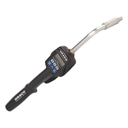 Graco DrumPumpNozzle, Blk, SSNozzle, CurvSSSpout 256216