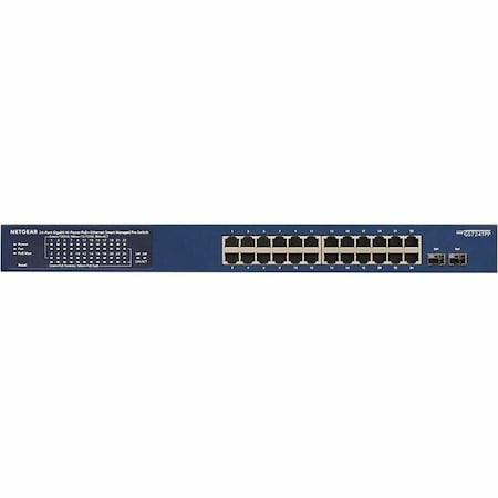 Netgear 24P GE POE+ SMART SWITCH GS724TPP-300NAS