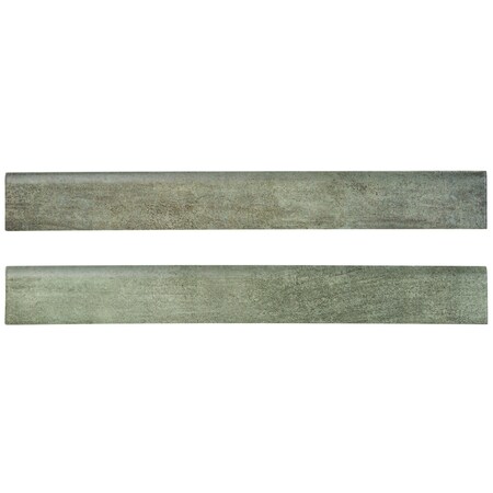 Msi Metropolis Gray SAMPLE Porcelain Bullnose Wall Tile ZOR-PT-TR-0135-SAM