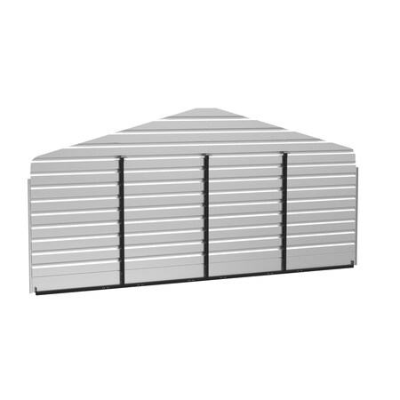 Arrow Storage Products 20 x 7 ft Eggshell Rear Wall Kit for Steel Carport ECL2007EGXR