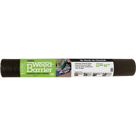 Dewitt Weed Barrier 4 Ft. W. x 100 Ft. L. Pointbond Polypropylene 15-Year Weed Control Landscape Fabric DWB154100