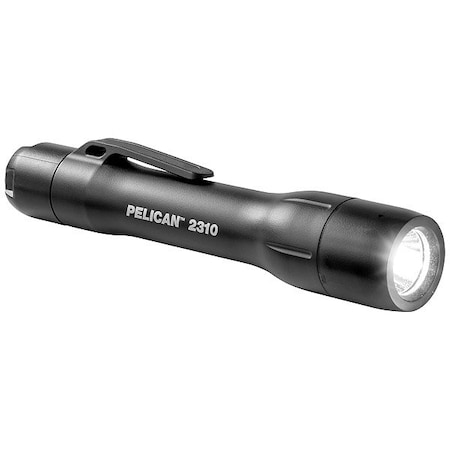Pelican Flashlight, Battery Alkaline AA, 2.25 hr 2310