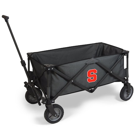 Picnic Time Family Of Brands NCAA Syracuse Orange Adventure Wagon Folding Wagon - Wagon Cart 739-00-679-544-0