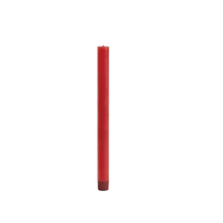 Homeroots Set of Two Red Flameless Taper Candles, 2PK 633989