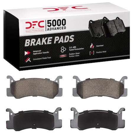 Dfc 5000 Advanced, Disc Brake Pad Set,  1551-0366-00