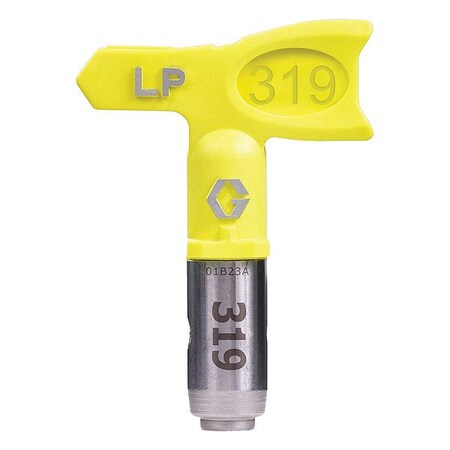 Graco Airless Spray Gun Tip, 0.019", Yellow LP319