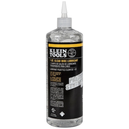 Klein Tools Premium Synthetic Clear Lubricant 1-Quart 51028