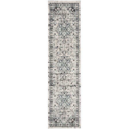 Safavieh 8 x 10 ft. Madison 900 Traditional Style Rectangle Rug Light Grey & Blue MAD924F-8
