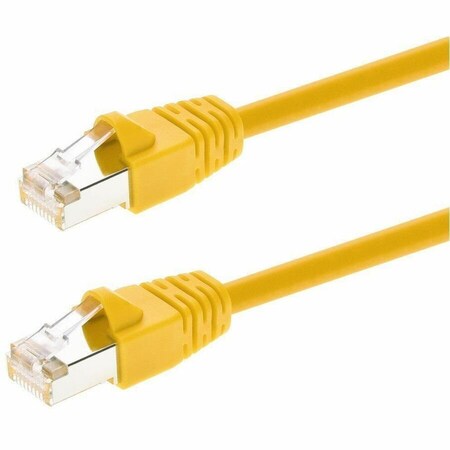 Monoprice Cat6A Ethernet Patch Cable - Snagless RJ45_ 550Mhz_ STP_ Pure Bare Cop 24358
