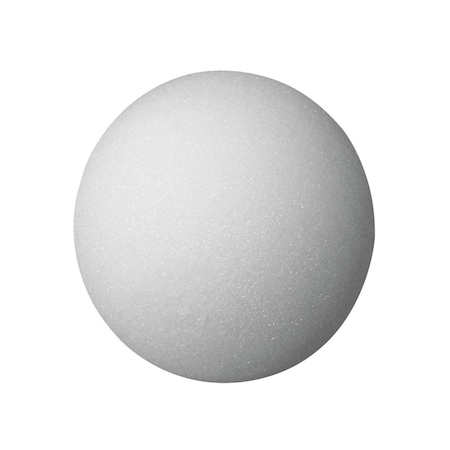 Floracraft Ball Styrofoam Shape, 2 in., White, 12PK 363617