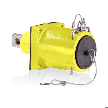 Leviton Rhino-Hide 49 Series Male Rec Yellow 49MR1-CY