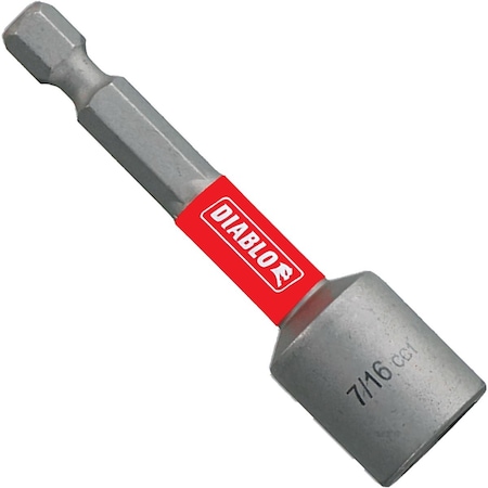 Diablo 7/16'' x 2-9/16'' Magnetic Impact Nutdriver DNTSL716