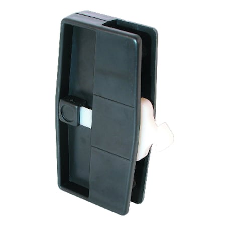 Prime-Line Prime-Line Zinc-Plated Black Plastic Latch and Pull 1 pk A 109