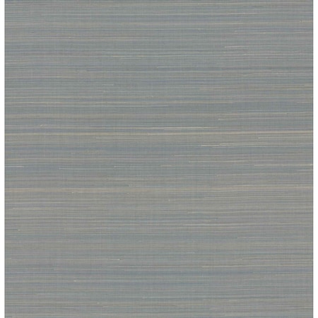 York Wallcoverings Abaca Weave Blue Wallpaper GL0503