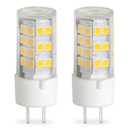 Bulbrite 35-Watt Equivalent T4 Dimmable Bi-Pin (GY6.35) LED Light Bulb Warm White Light, 2PK 861537