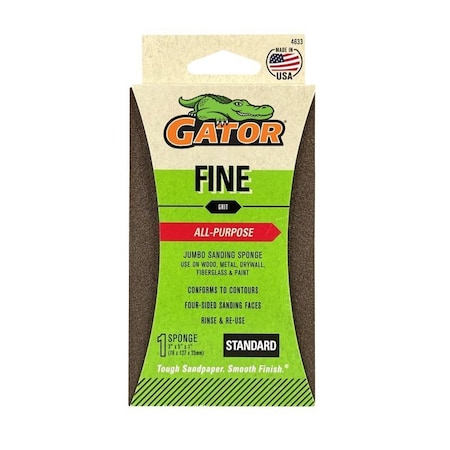 Gator SANDING SPONGE 3X5X1IN FINE 4633GA