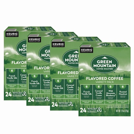 Green Mountain Coffee Flavored Variety Coffee K-Cups, Assorted Flavors, 96PK 5000374160