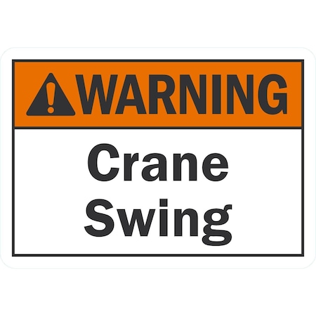 Lyle Crane Swing, 10x7, Non-Reflective, White G-1708-ND_10x7