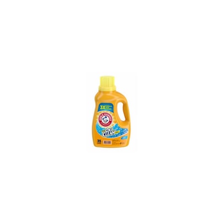 Church & Dwight Co. Liquid Laundry Detergent Plus Oxi Clean, Fresh Scent, 45.5 oz. 30002