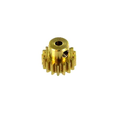 Plushdeluxe Brass Pinion Gear 17T 0.8 Module PL476358
