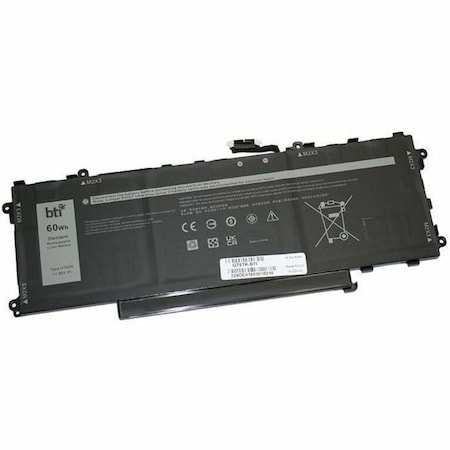 Battery Technology BTI 3-CELL 11.55V LI-ION NOTEBOOK BATTERY FOR DELL LATITUDE 9450 2-IN- GT6TK-BTI