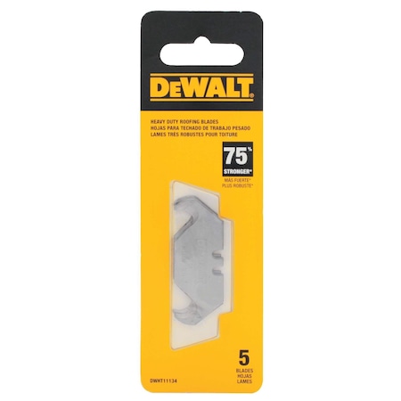 Dewalt Stanley Steel Regular Duty Hook Replacement Blade 2-1/16 in. L 5 pc DWHT11134