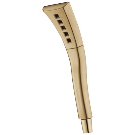 Delta Universal Showering Components H2Okinetic Single-Setting Hand Shower In Champagne Bronze 59421-CZ-PK
