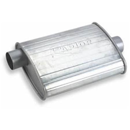 Flow Tech 50051 Raptor Turbo Performance Muffler - Oval, 2.25 In. F31-50051