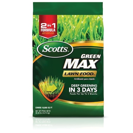Scotts Green Max All-Purpose Lawn Fertilizer For All Grasses 10000 sq ft 44720