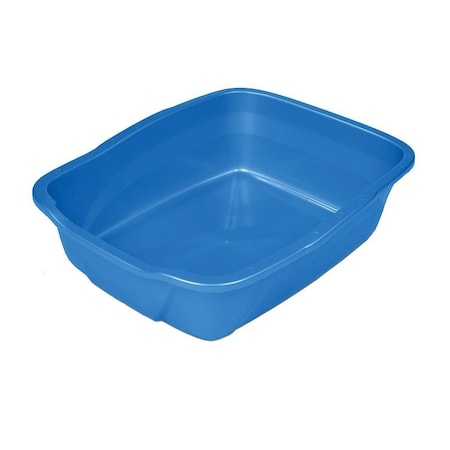 Boss Pet Van Ness CP2 Litter Pan, 14-7/8 in W, 18-3/8 in D, Plastic, Polished, 12 Case A00402