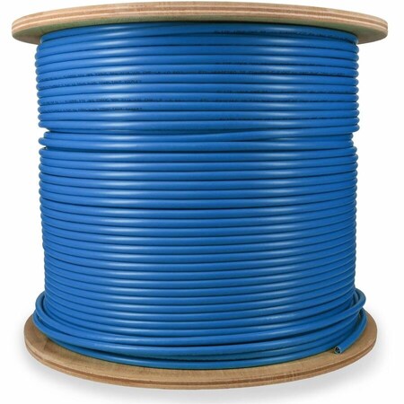 Add-On ADDON 1000FT NON-TERMINATED BLUE CAT 6A SHIELDED PLENUM-RATED BULK CABLE ADD-CAT6ABULK1KSP-BE