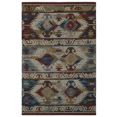 Safavieh Canyon Hand Woven Flat Weave Small Rectangle Area RugMulticolor 4 x 6 ft. CNY108D-4