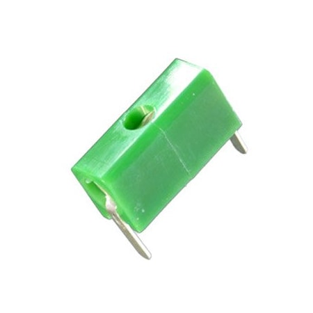 Johnson Tip Jack Green Horizontal PCB Mount for 0.080" Plug 105-0754-001