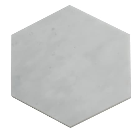 Apollo Tile White 10x10 Bianco Carrara Marble Honed Floor and Wall Tile 2.95 sqft/case, 5PK APLKB88G10HA