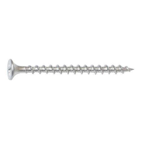 Midwest Fastener Deck Screw, #6 x 2 in, Steel, Flat Head, Phillips Drive M07909