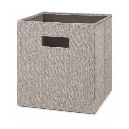 Whitmor BRN Fabric Storage Cube 6452-12025-PDQ