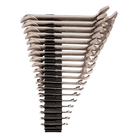 Tekton Open End Wrench Set, 19 Tools WAE91503