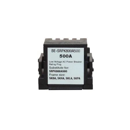 Brah Electric , replacement Spectra rating plugs rated for 500A, 800A sensor - SKDA, SKHA, SKLA, SKPA BE-SRPK800A500