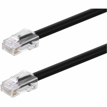 Monoprice CAT6A 5FT BLACK PATCH CABLE, 26AWG, 10G, BARE COPPER CONDUCTOR, GOLD P 45427